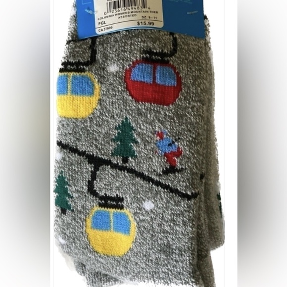 Columbia WOMEN’S MOUNTAIN SOCKS - size 9- 11 - Picture 2 of 4